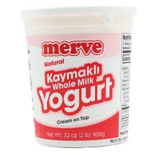 Merve Whole Milk Yogurt Cream on Top 6x32 Oz