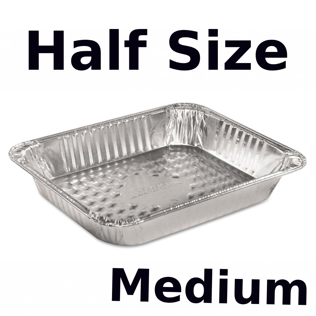 Half Size Aluminum Container Medium
