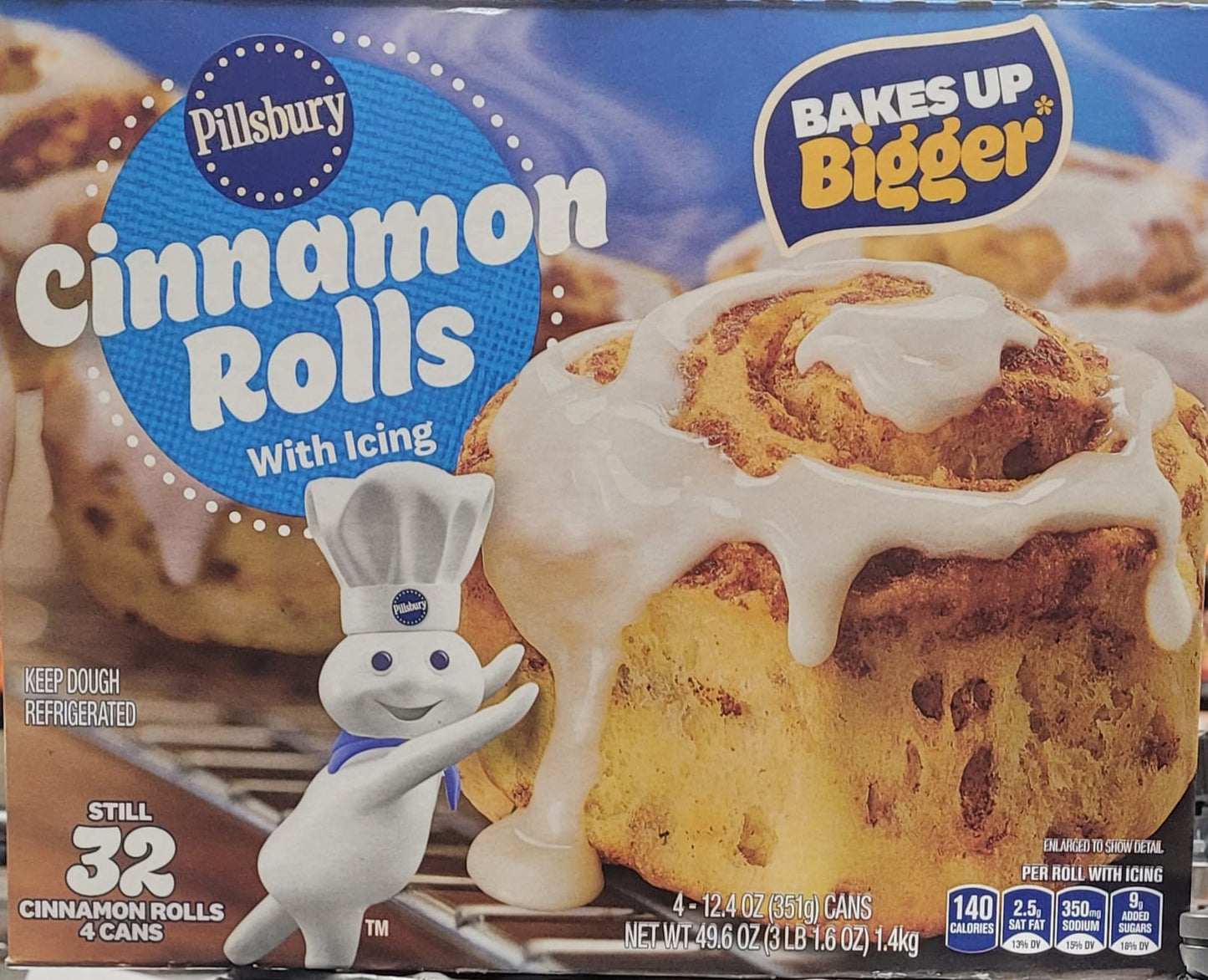 Pillsbury Cinnamon Rolls 4-12.4 OZ
