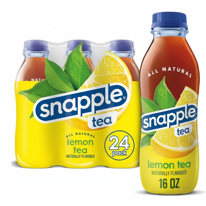 Snapple Lemon Tea Juice 16Oz 24Ct