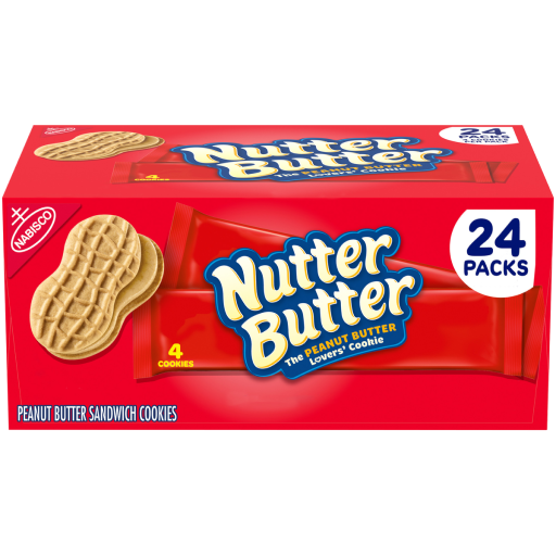Nutter Butter Peanut Butter Cookies 24x1.9oz