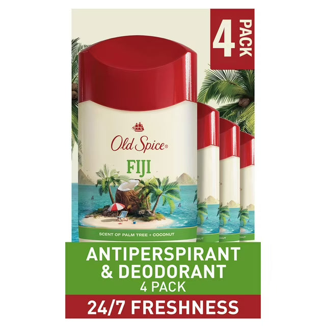 Old Spice Fiji Antiperspirant Deodorant 3oz 5pk
