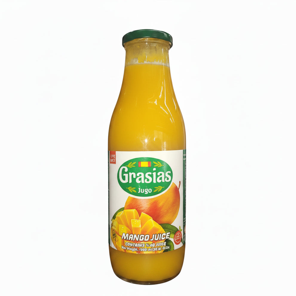 Grasias Jugo Mango Juice 33.8oz 6pk
