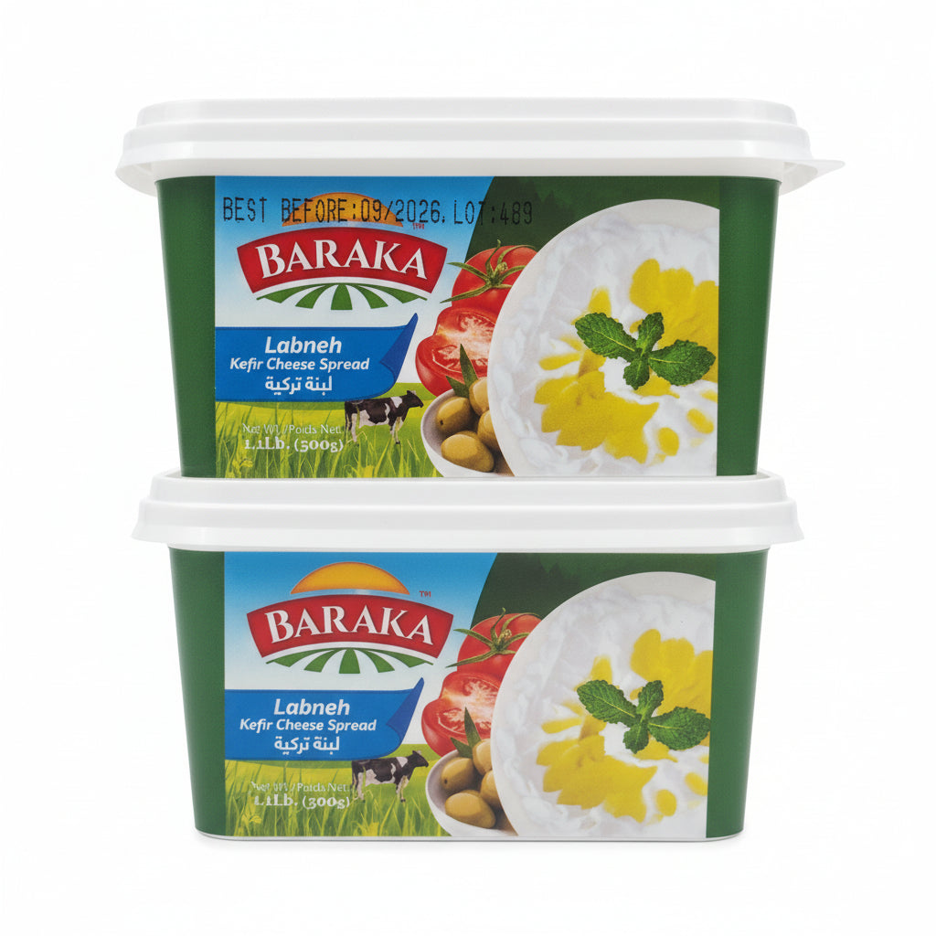 Baraka Labneh Turkish Style 500gm x 2pk