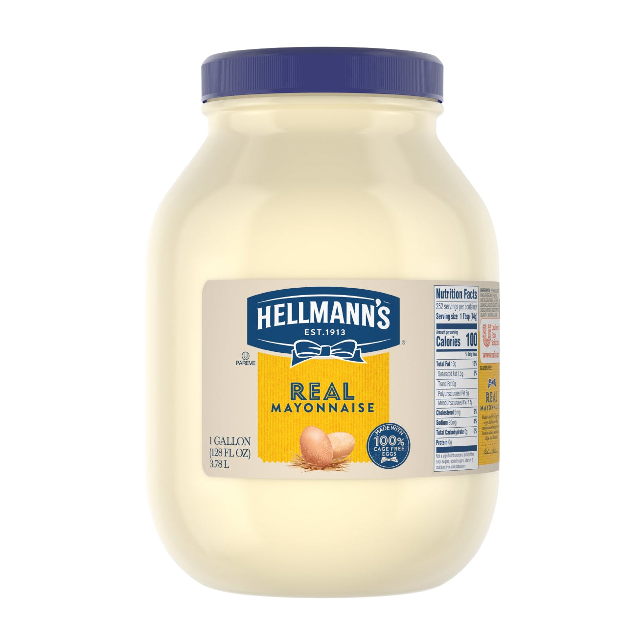 Hellmanns Real Mayonnaise 1 Gallon