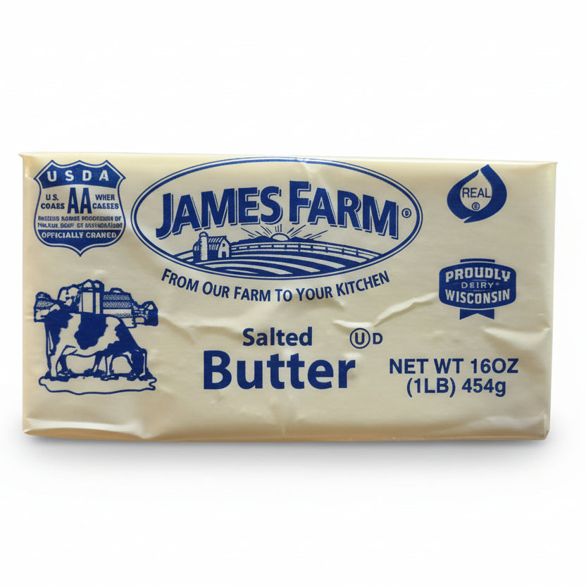 James Farm salted Butter 1lb