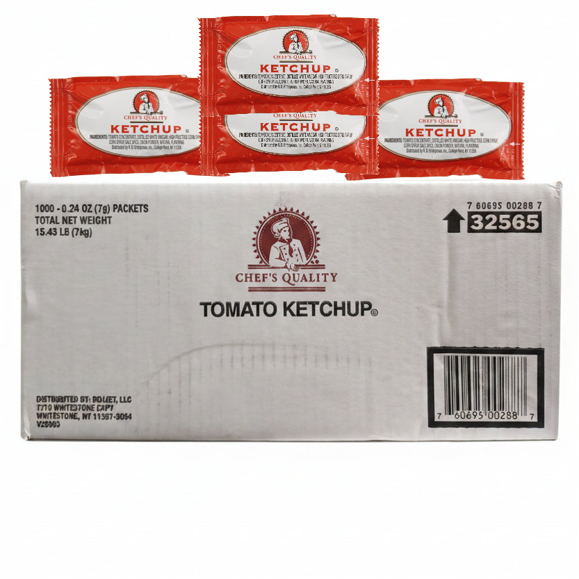 Tomato Ketchup Chef's Quality 1000*0.24oz