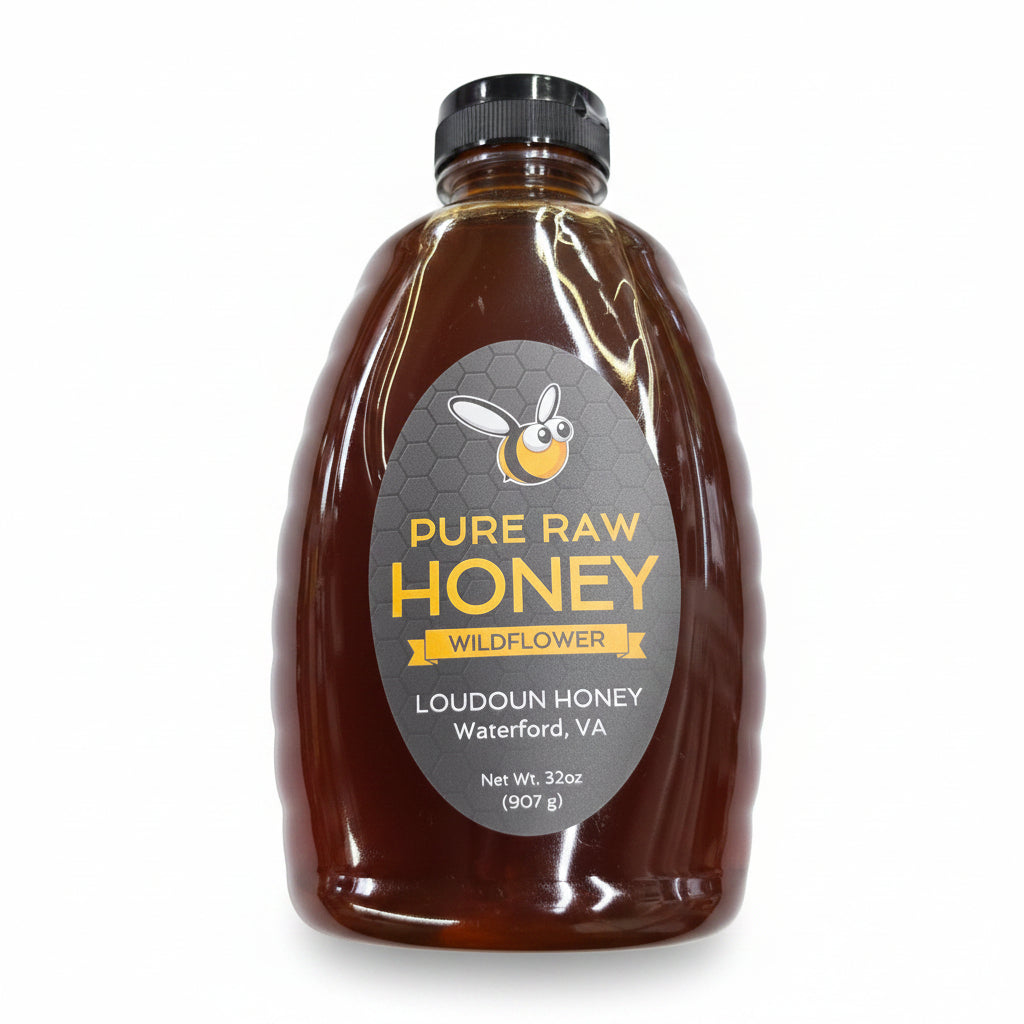 WildFlower pure Raw Honey 32oz
