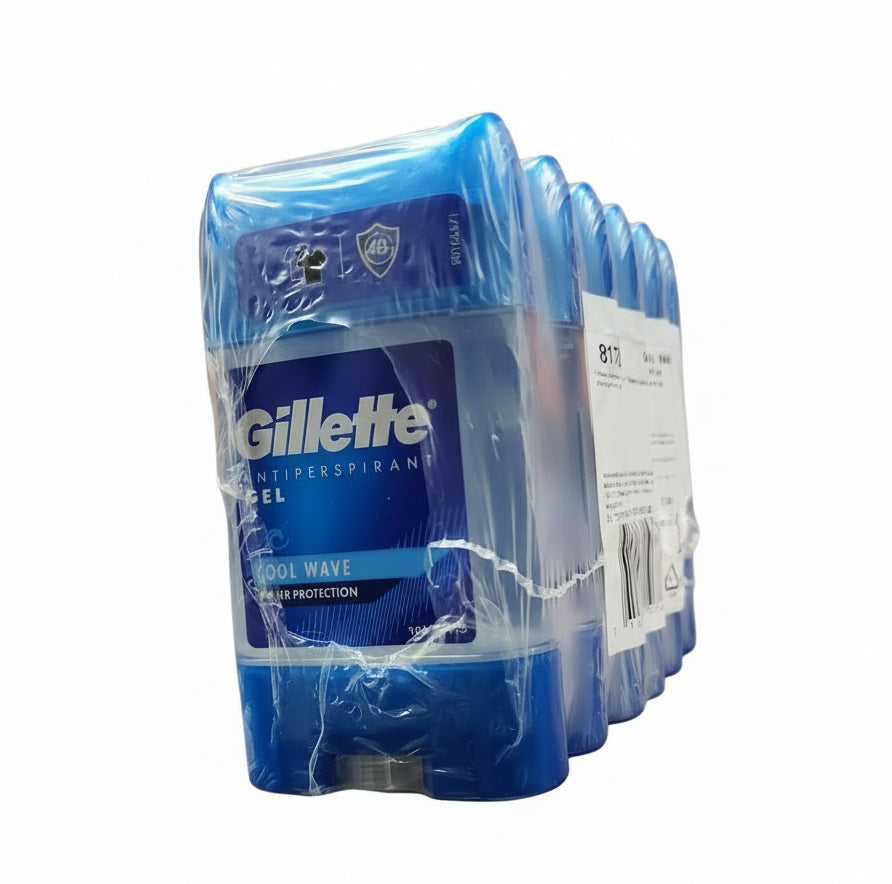 Gillette Deo Stick Cool Wave 70ml 6Pack