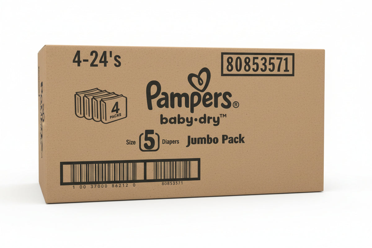 Pampers Baby Dry Diapers Size 5 140ct