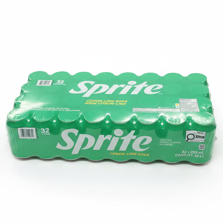 Sprite Lemon Lime Soda Cans 32 x 12oz