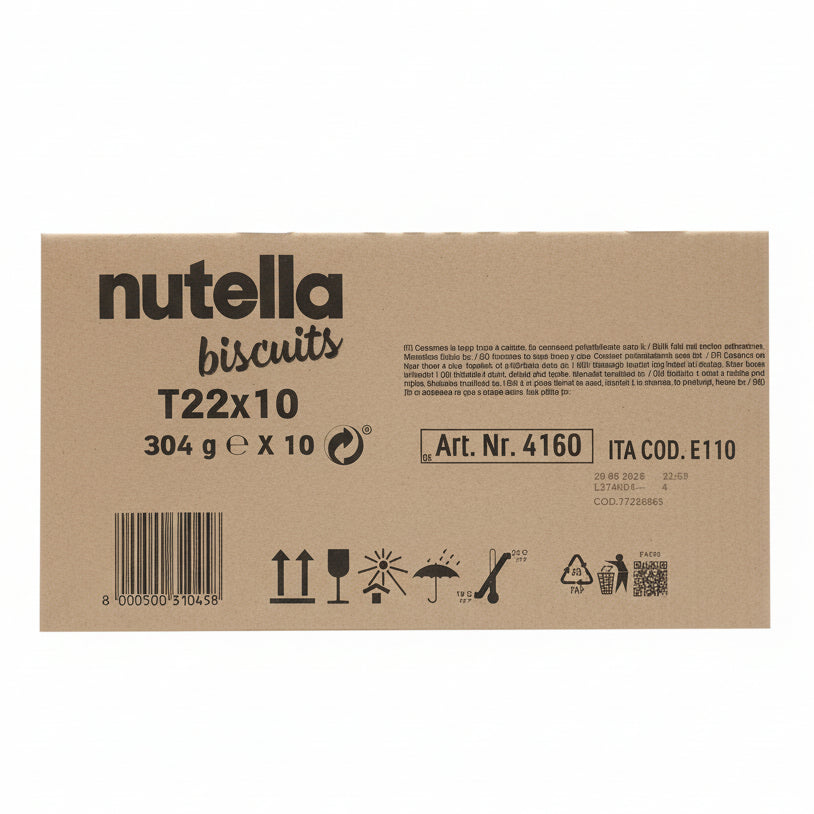 Nutella Biscuit 10 x 304gm