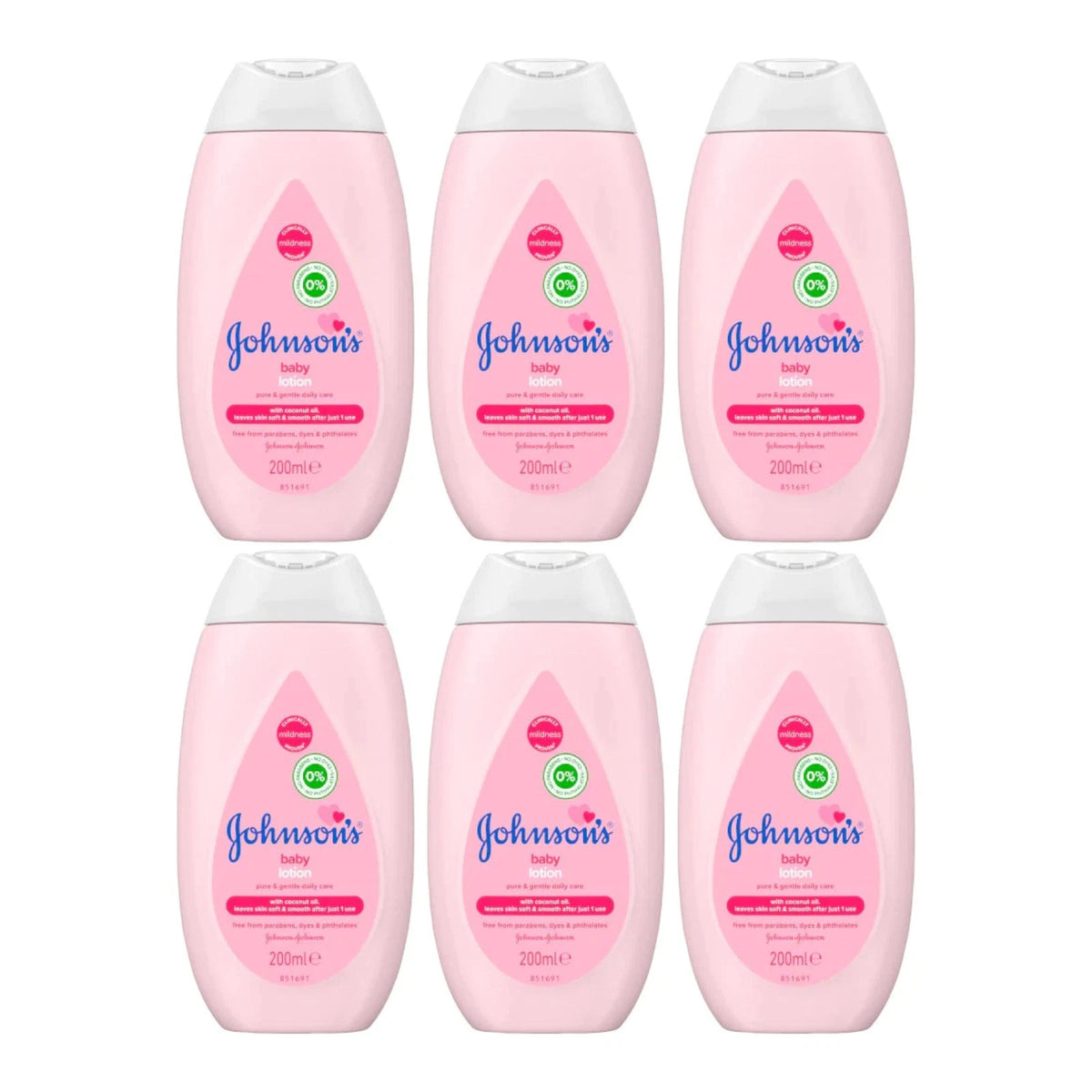 Johnson Baby Lotion 200ml 6Pack