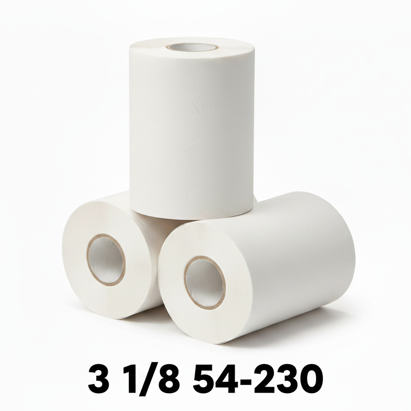 Thermal Paper Receipt Rolls 3 1/8 54-230