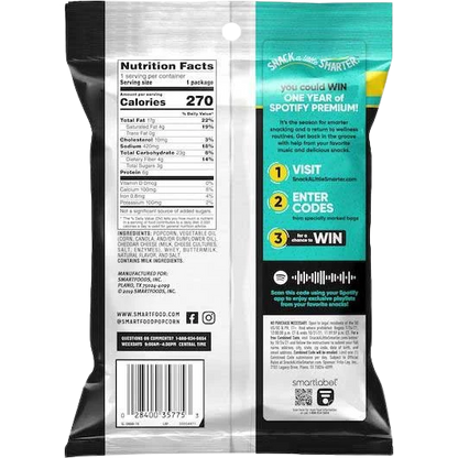 Smart Food White Cheddar 1.75oz 24ct