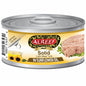 Can of Alreef Solid Light Meat Tuna in Sunflower Oil on a white background