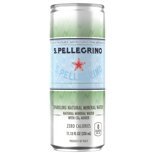 S Pellegrino Sparkling Natural Mineral Water 11.15oz 24ct