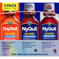 DayQuil and NyQuil Severe Cold & Flu Liquid Berry 12oz 3ct