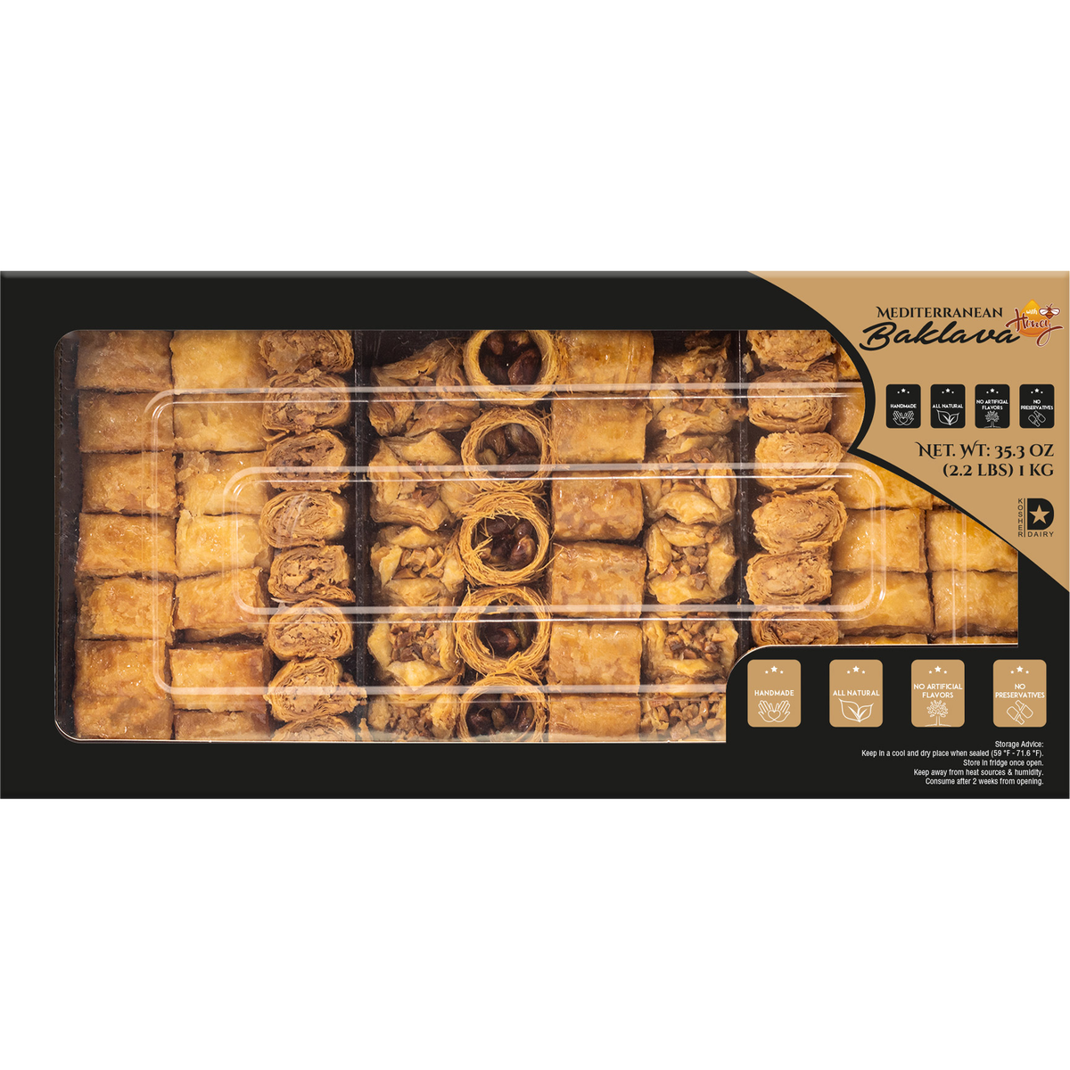 Mediterranean Honey Baklava 35.3oz