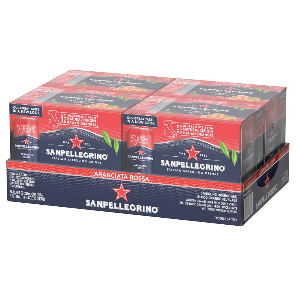 San Pellegingo Aranciata Rossa 24x330ml