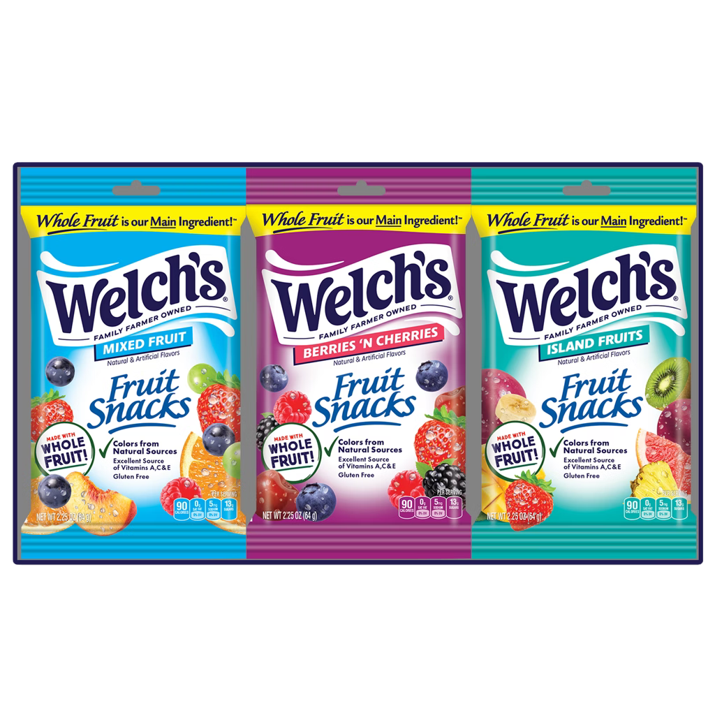 Welch’s Variety Fruit Snacks 20ct 2.25