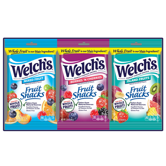 Welch’s Variety Fruit Snacks 20ct 2.25