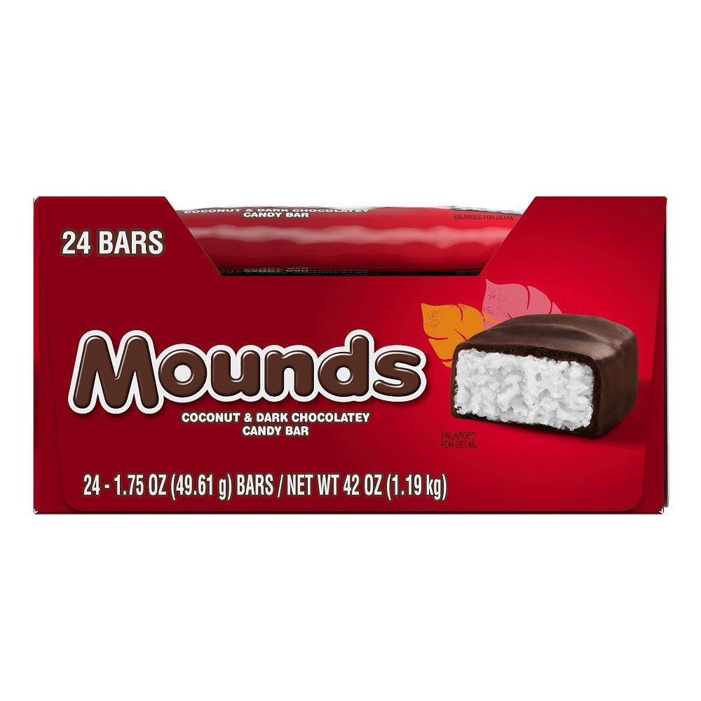Mounds Dark Chocolate and Coconut 24 bars 1.78oz