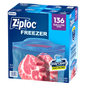 Ziploc Grip 'n Seal Freezer Bags Gallon 136ct