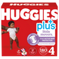 Huggies Plus Diapers Size 4 180ct