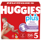 Huggies Plus Diapers Size 5 156ct