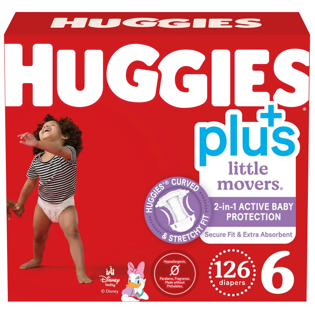 Huggies Plus Diapers Size 6 126ct