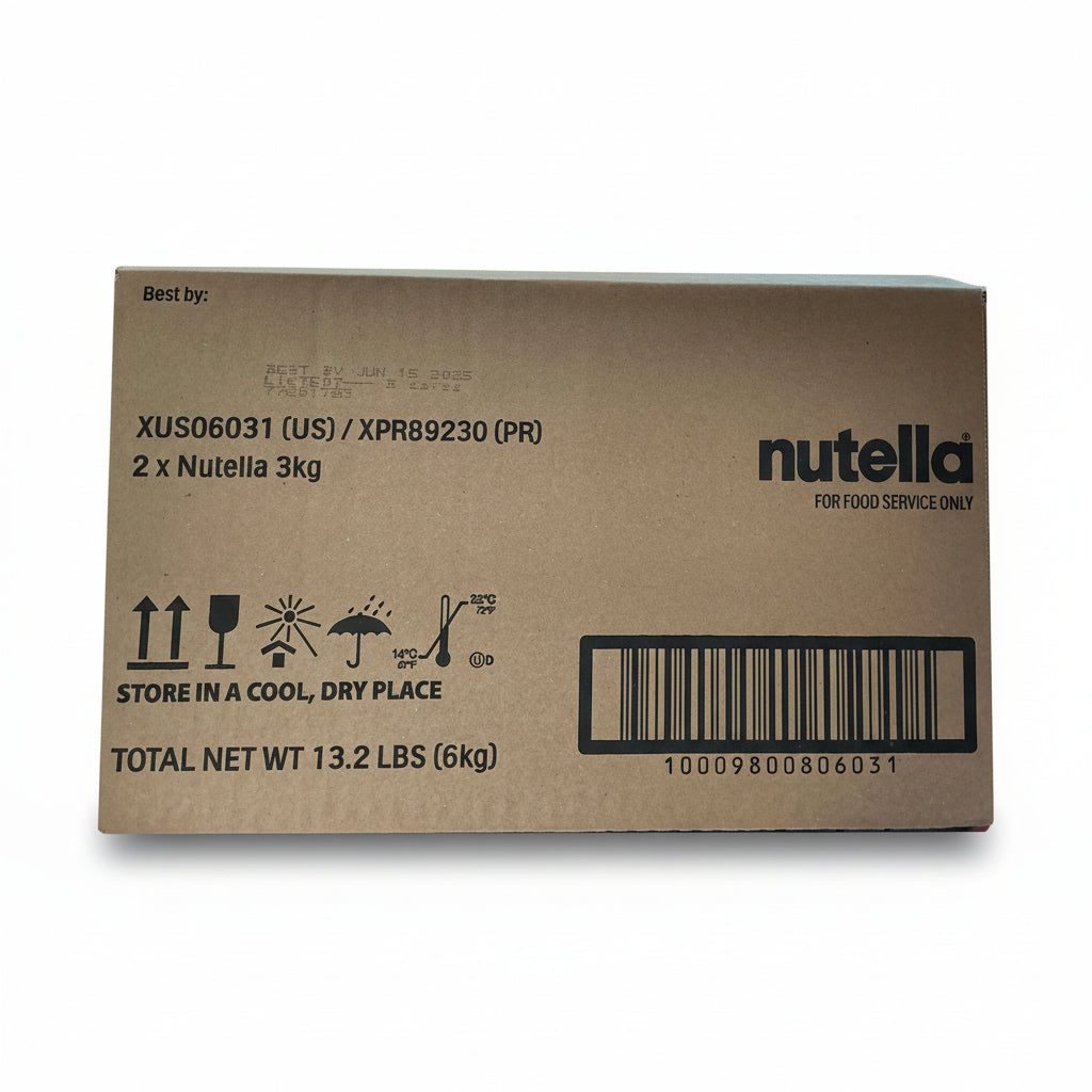 Nutella Hazelnut Spread 2 x 3kgs