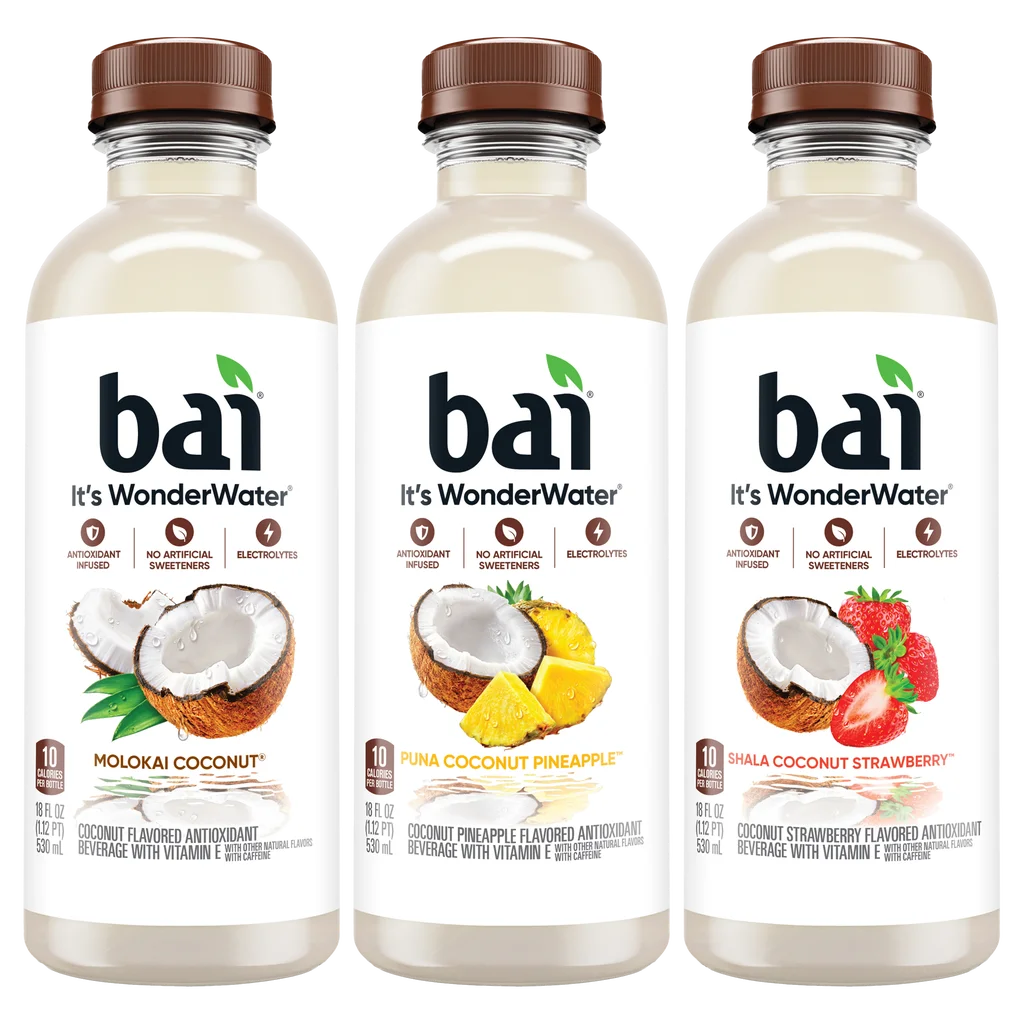Bai Water Coconut Variety Pack 18oz 15ct