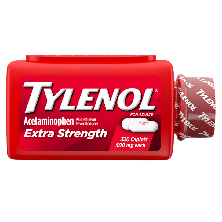 TYLENOL Extra Strength 320 Caplets 500mg