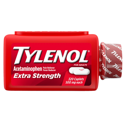 TYLENOL Extra Strength 320 Caplets 500mg