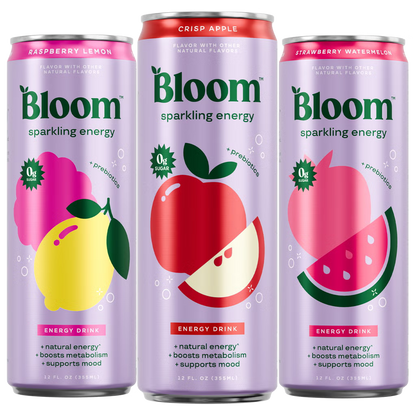 Bloom Sparkling Energy 18-pk