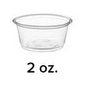 2oz Clear Cups 2500 pcs HMPC2 P200n