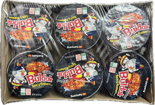 Buldak Spicy Chicken Ramen Cup 6x70 gm