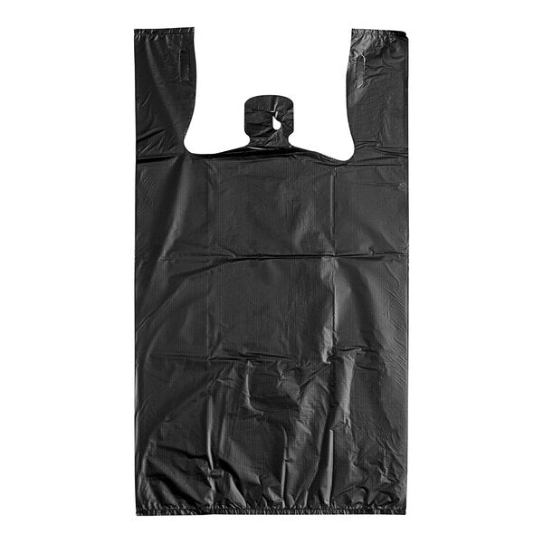 1/10 Black Thank You shopping Bags 20 MIC