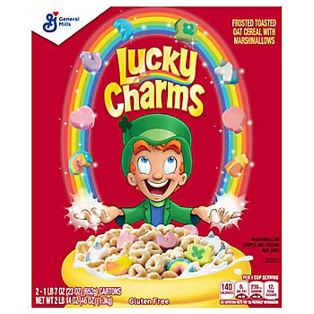 Lucky Charms Gluten Free Marshmallows Cereal 2pk 23oz