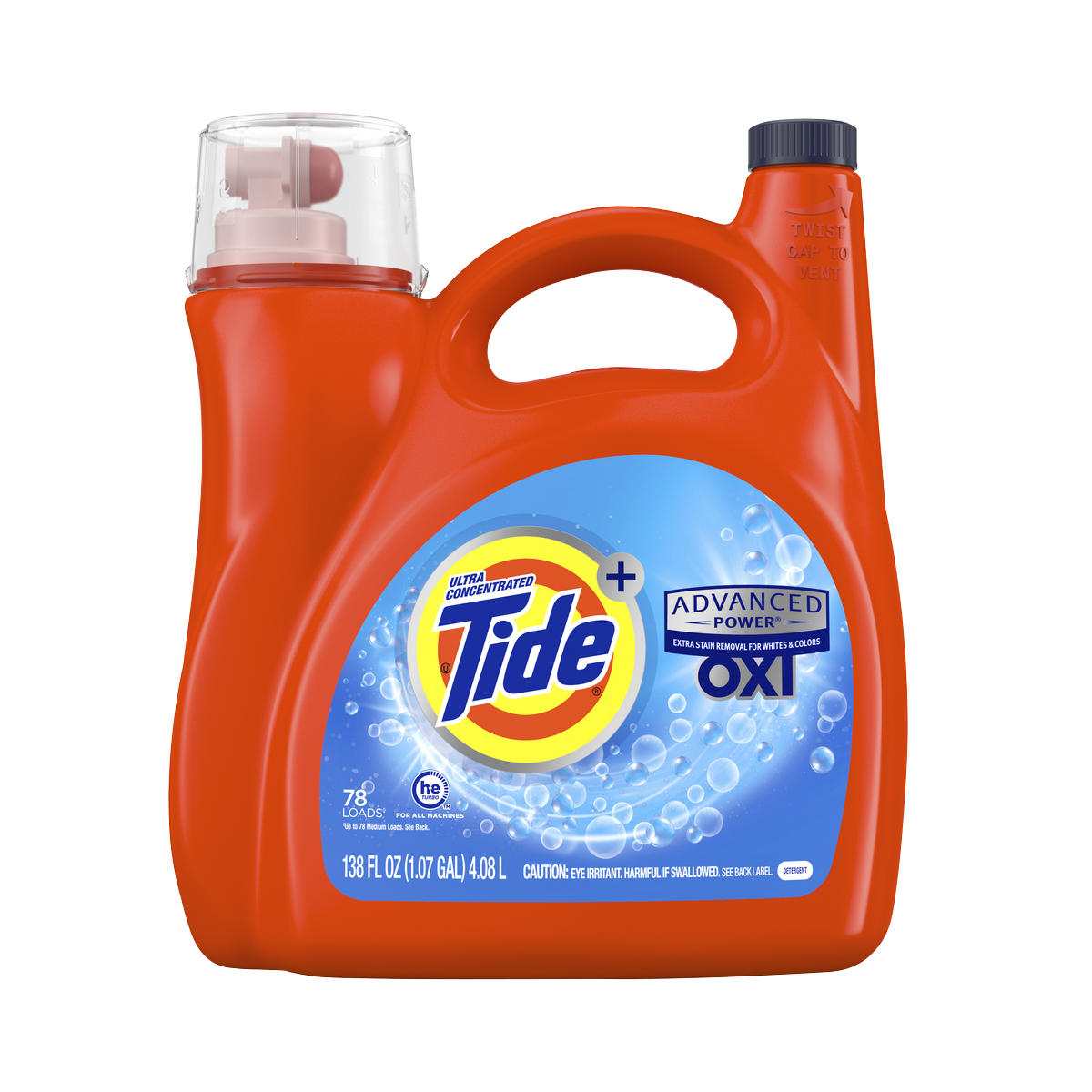 Tide Advanced Power with OXI Original Scent 138oz