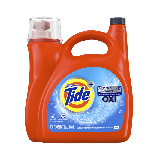 Tide Advanced Power with OXI Original Scent 138oz