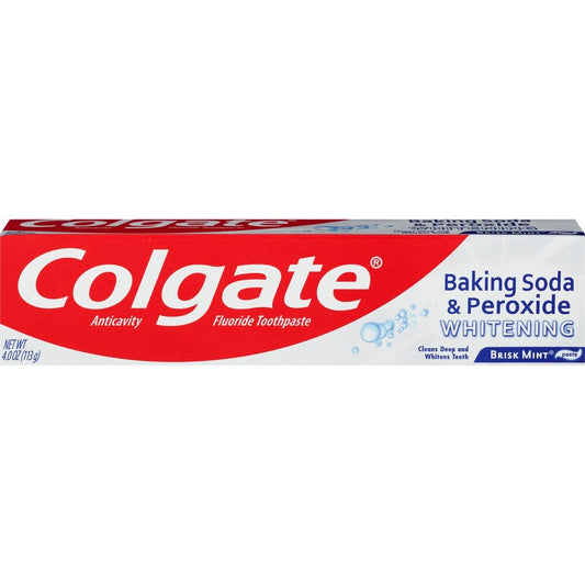 Colgate baking soda & peroxide whitening 6x6oz