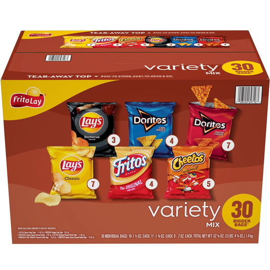 Frito-Lay Variety Pack Chips 30 pk