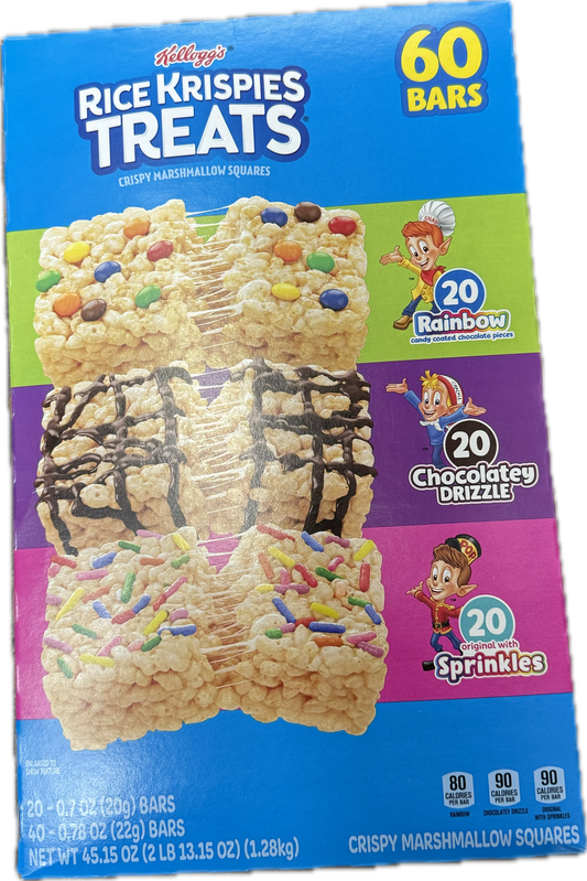 Kellogg’s Rice Krispies Treats 60 bars