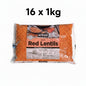 Krinos Split Red Lentil 16x1Kg