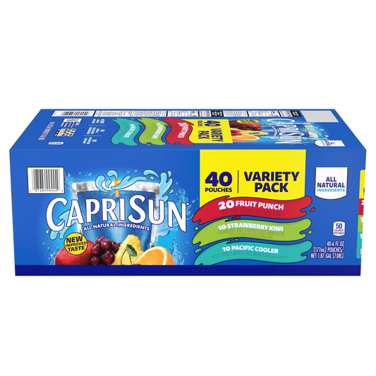 Capri Sun Juice Blend Variety Pack 6oz 40ct
