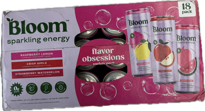 Bloom Sparkling Energy 18-pk