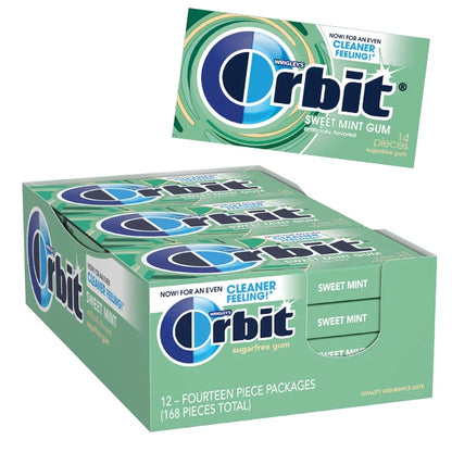 Orbit Sweet Mint Gum 14pk