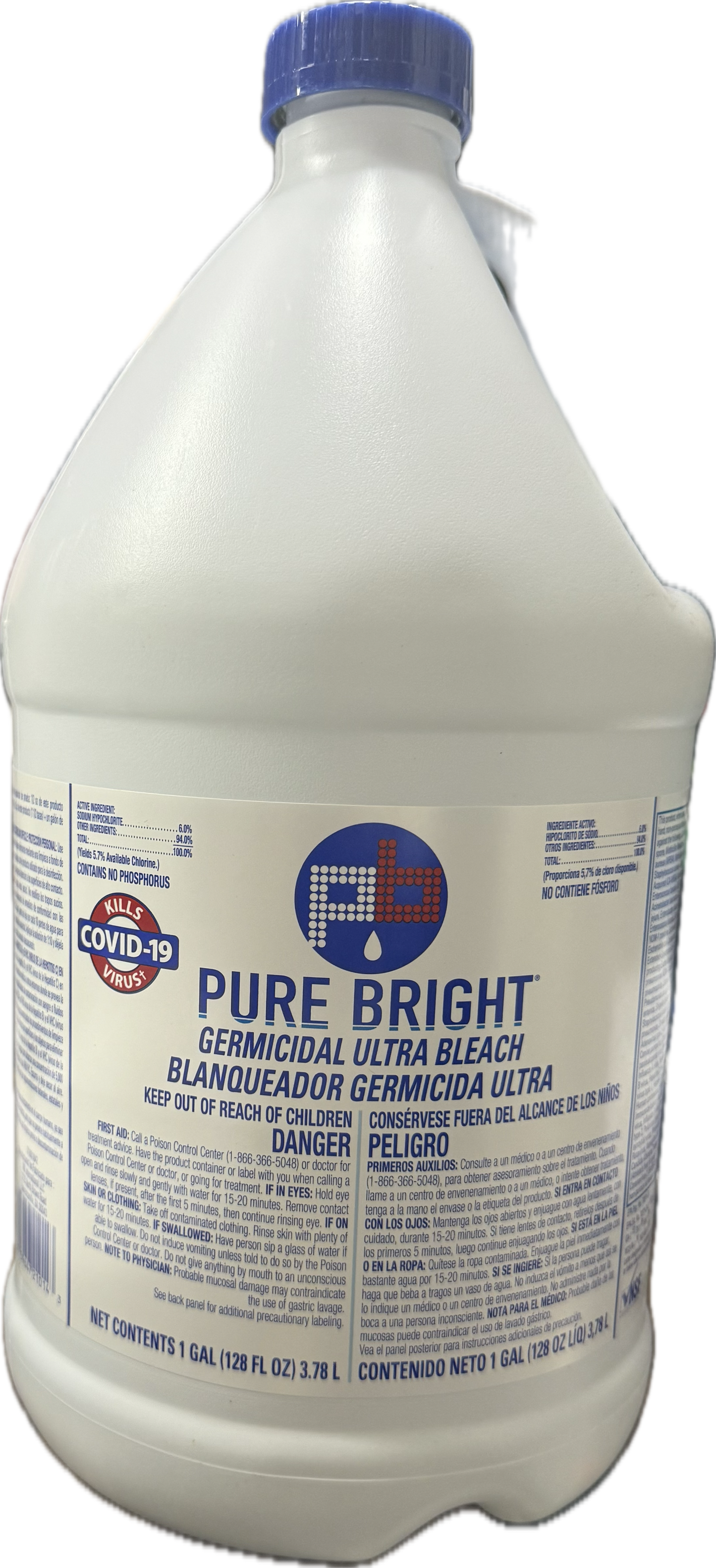 Pure Bright Bleach 1 Gln